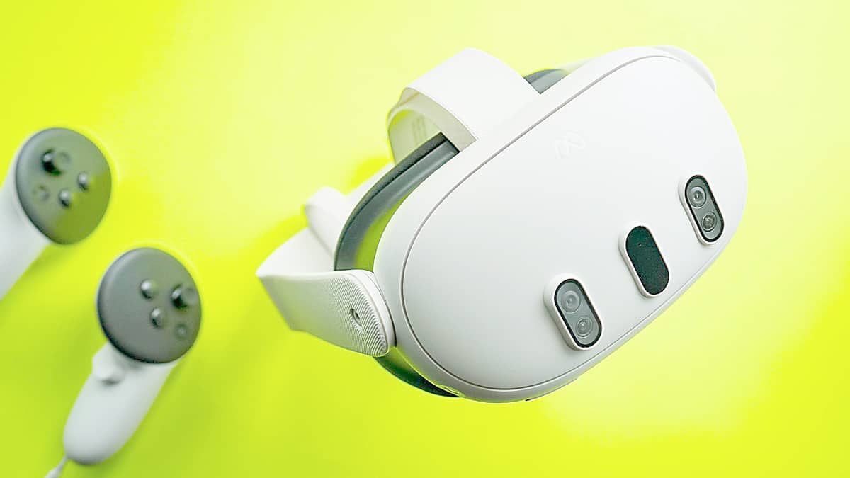 META Quest 3 VR.